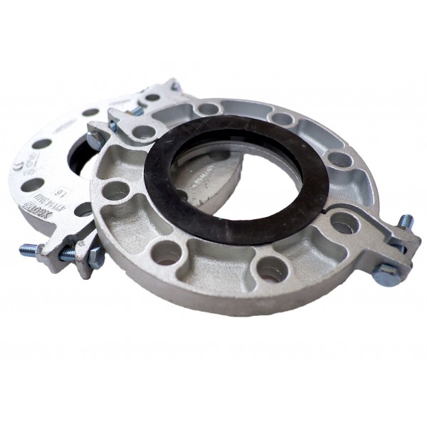 100mm Galvanised Flange Adapter PN16