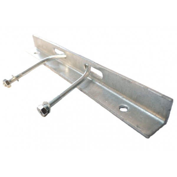 Galvanised 6mm Angle Iron Floor Bracket